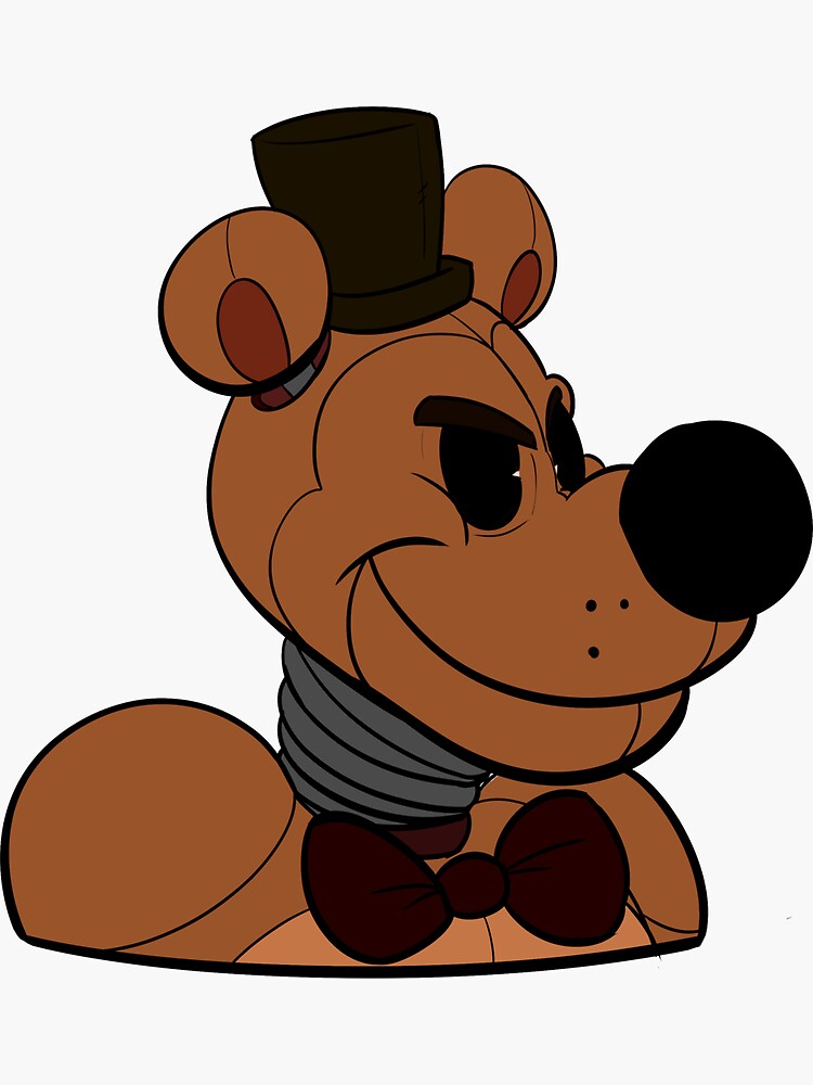 Freddy Fazbear 30s Cartoon Sticker By Botheredrabbit Redbubble