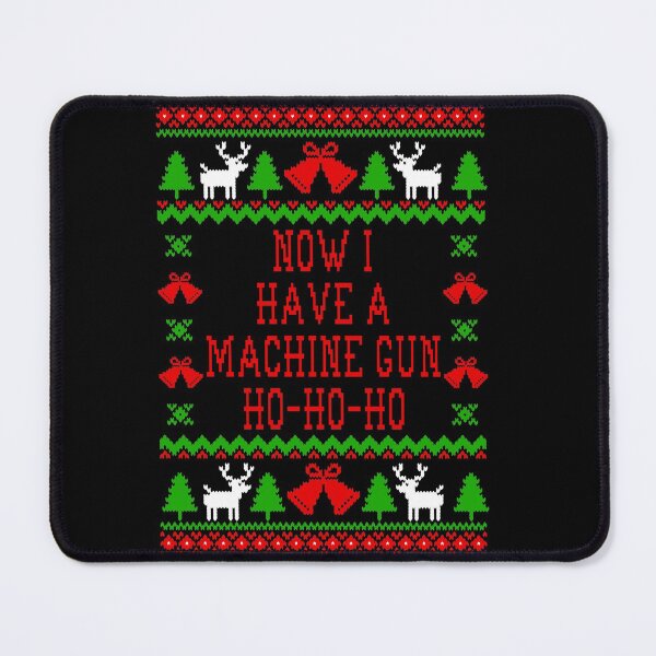 Item preview, Now I Have A Machine Gun Ho-Ho-Ho - Die Hard Quote - Ugly Christmas Sweater Style designed and sold by Christmas-Tees.