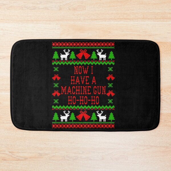Item preview, Now I Have A Machine Gun Ho-Ho-Ho - Die Hard Quote - Ugly Christmas Sweater Style designed and sold by Christmas-Tees.