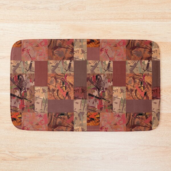 Item preview, Decorative abstract patchwork designed and sold by fairytaleprints.