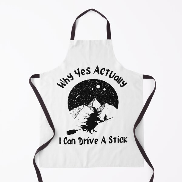 Item preview, Why Yes Actually I Can Drive A Stick Halloween design designed and sold by Simi2020.
