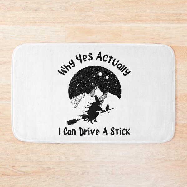 Item preview, Why Yes Actually I Can Drive A Stick Halloween design designed and sold by Simi2020.