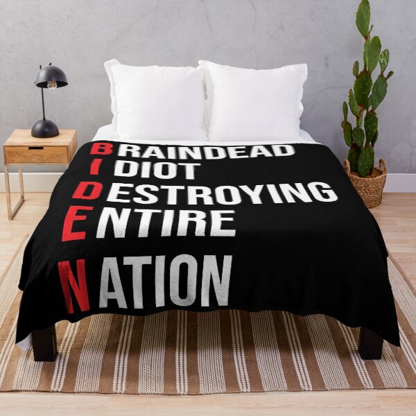 Item preview, Biden, Braindead Idiot Destroying Entire Nation designed and sold by zmallatpyp12.