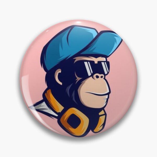 Item preview, cool monkey designed and sold by Thehecticstore.