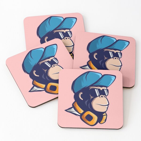 Item preview, cool monkey designed and sold by Thehecticstore.