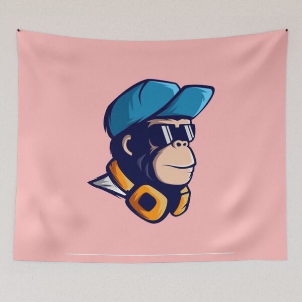 Item preview, cool monkey designed and sold by Thehecticstore.