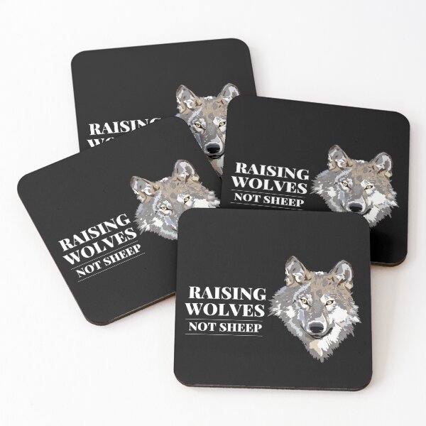 Item preview, Raise Wolves Not Sheep designed and sold by Brimwood.