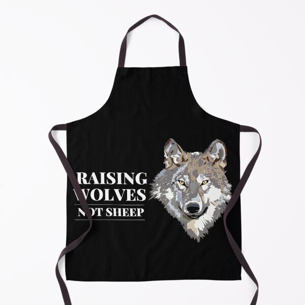 Item preview, Raise Wolves Not Sheep designed and sold by Brimwood.