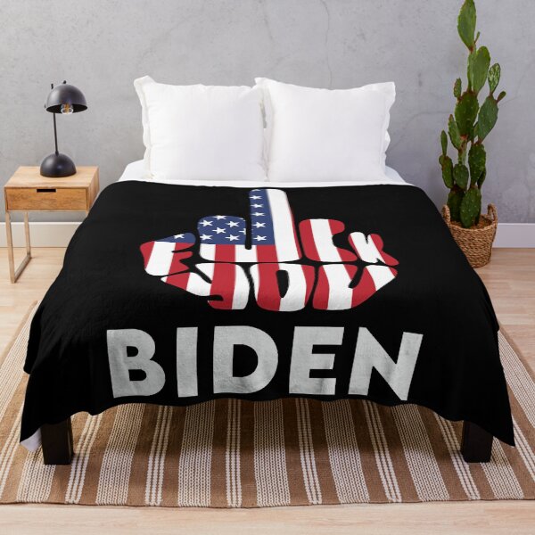 Item preview, Fuck Biden  Middle Finger USA Flag designed and sold by zmallatpyp12.