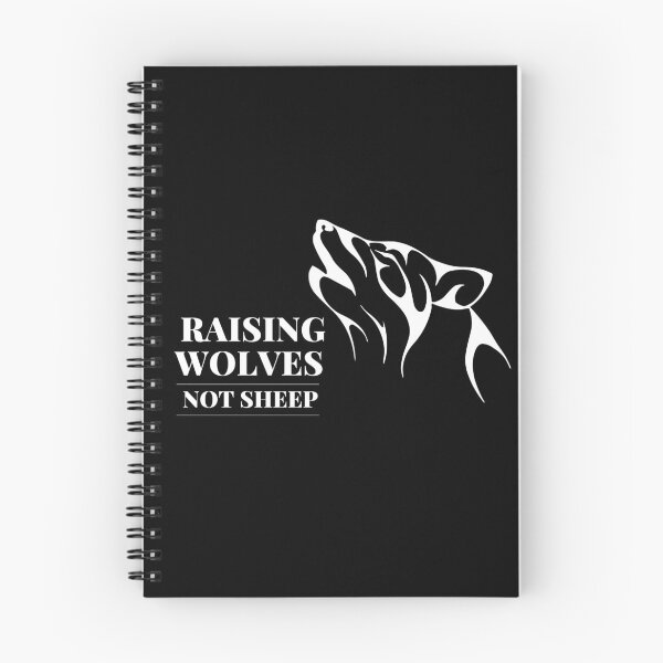 Item preview, Raise Wolves Not Sheep designed and sold by Brimwood.