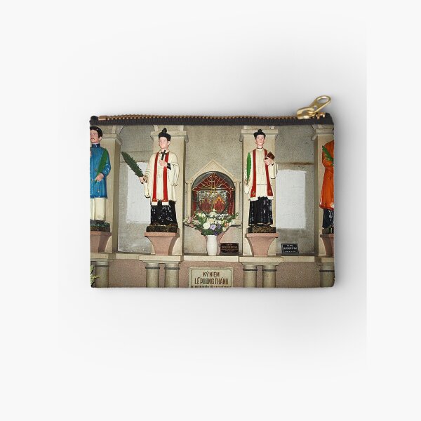 Item preview, Statues in Notre Dame Cathedral, Saigon designed and sold by Bev Pascoe.