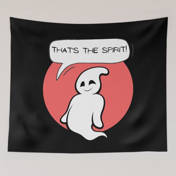 Item preview, That's the Spirit Halloween Cartoon Ghost designed and sold by chloeinca.