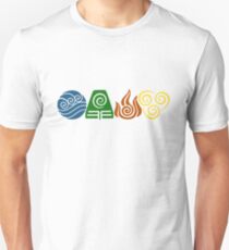 Water, Earth, Fire, Air Unisex T-Shirt