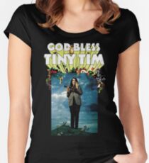 God Bless Tiny Tim Women's Fitted Scoop T-Shirt