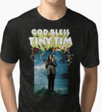 God Bless Tiny Tim Tri-blend T-Shirt