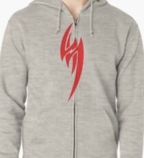 JIN KAZAMA Zipped Hoodie