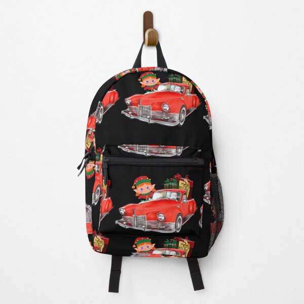 Item preview, Christmas Elf Riding Monster Truck designed and sold by DiensDesign.