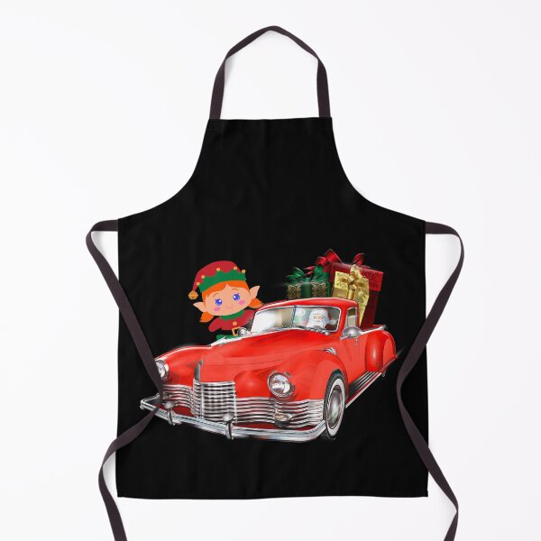 Item preview, Christmas Elf Riding Monster Truck designed and sold by DiensDesign.