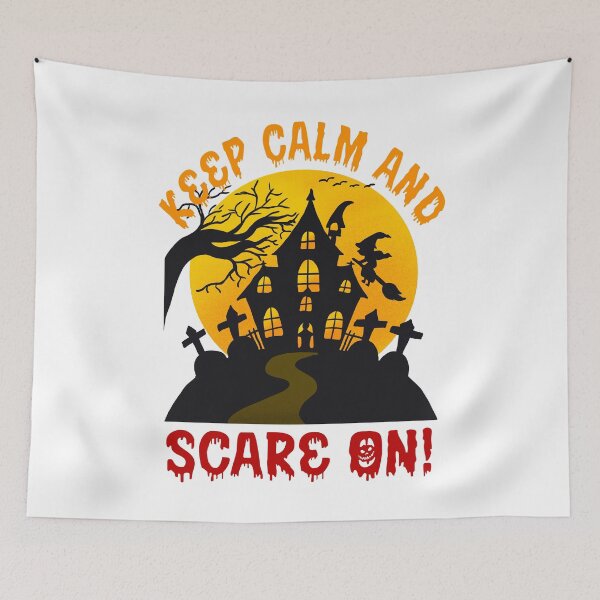Item preview, Funny Halloween Keep Calm And Scare On designed and sold by Fabvity.