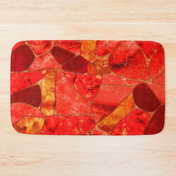 Item preview, Red Marble Cells designed and sold by k9printart.