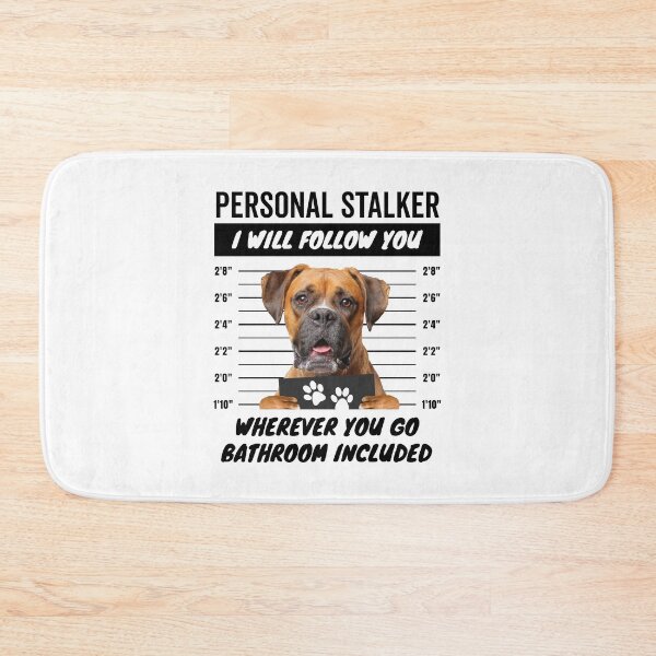 Item preview, Personal Stalker Dog – Boxer designed and sold by More Cute Dogs.
