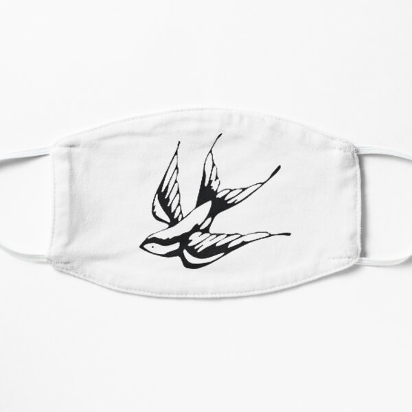 swallow tattoo Flat Mask