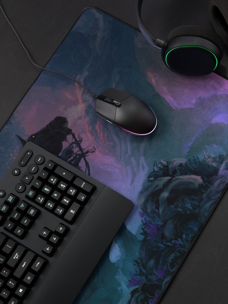 Thumbnail 4 of 5, Mouse Pad, "Get off the road!" designed and sold by Anatofinnstark.