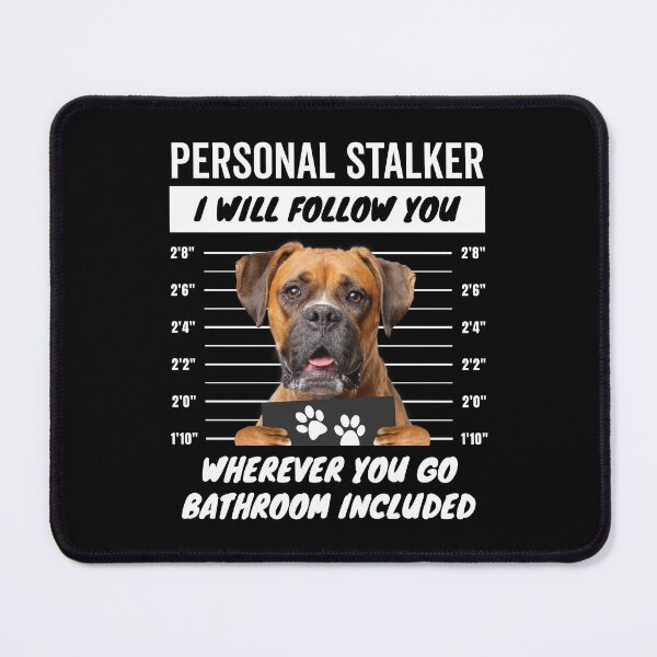 Item preview, Personal Stalker Dog – Boxer designed and sold by More Cute Dogs.