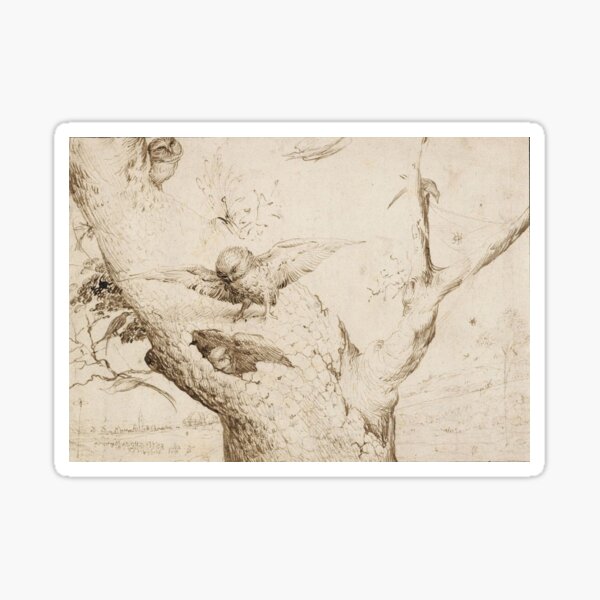 Item preview, Owls nest by Hieronymus Bosch designed and sold by Vintage Designs +.