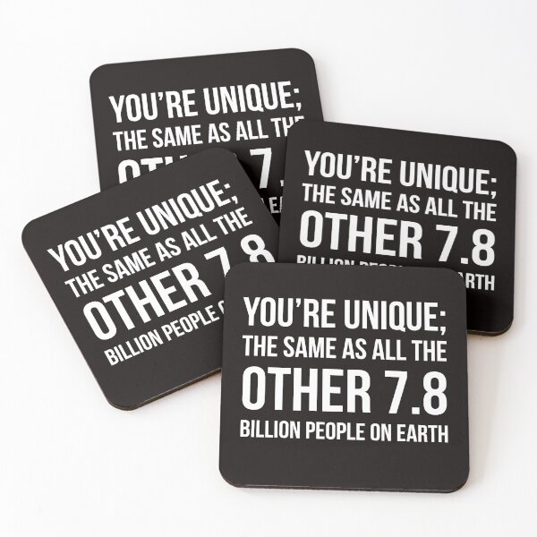 Item preview, You're unique designed and sold by Slogans4u.