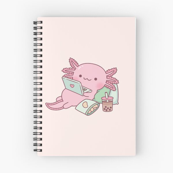 Item preview, Cute Chilling Axolotl designed and sold by rustydoodle.