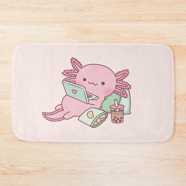 Item preview, Cute Chilling Axolotl designed and sold by rustydoodle.