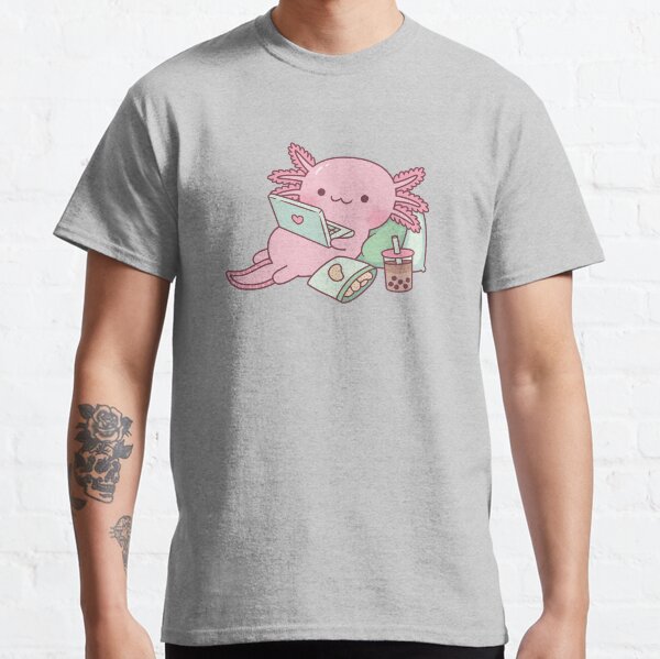 Item preview, Cute Chilling Axolotl designed and sold by rustydoodle.