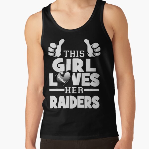 This Girl Loves HerLas Vegas Raiders Women's Tank Top Sleeveless T-Shirt  Vest