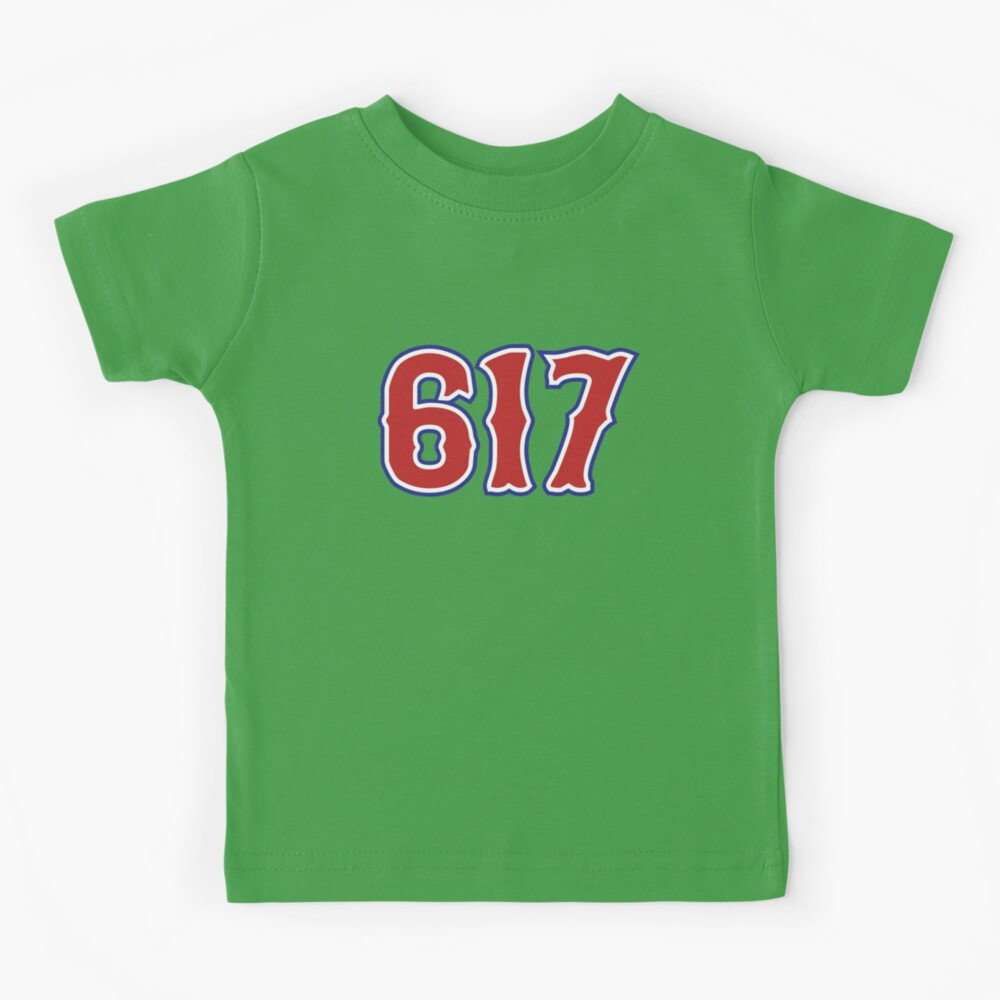 Boston 617 Strong Novelty Youth Kids T-Shirt Tee