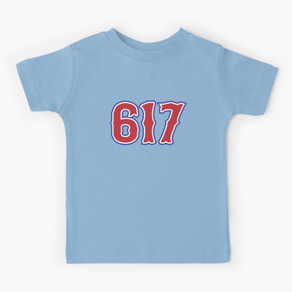 Boston 617 Strong Novelty Youth Kids T-Shirt Tee