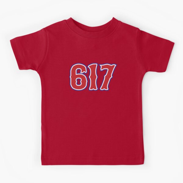 Boston 617 Strong Novelty Youth Kids T-Shirt Tee