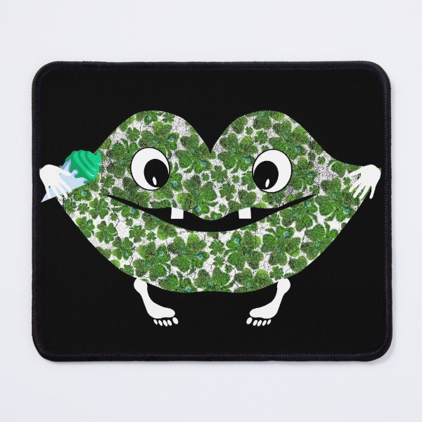Item preview, Green Clover Lips Monster - Funny Shamrock St. Patrick's Day  Gift designed and sold by r-silver.