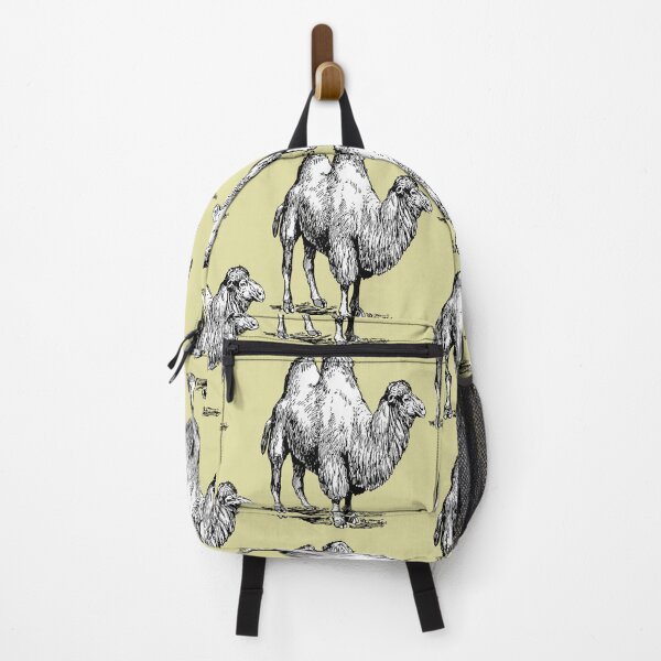 Item preview, Bactrian Camel Vintage Style Illustration designed and sold by taiche.