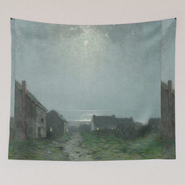Item preview,  Peace at Night - Bruce Crane designed and sold by Vintage Designs +.