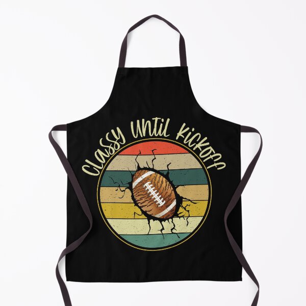 Item preview, Classy Until Kickoff Funny Vintage Football designed and sold by YAHIA-14.