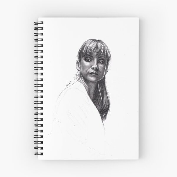 Item preview, Portrait of Najwa Nimri as Alicia Sierra designed and sold by Lauras-heART.
