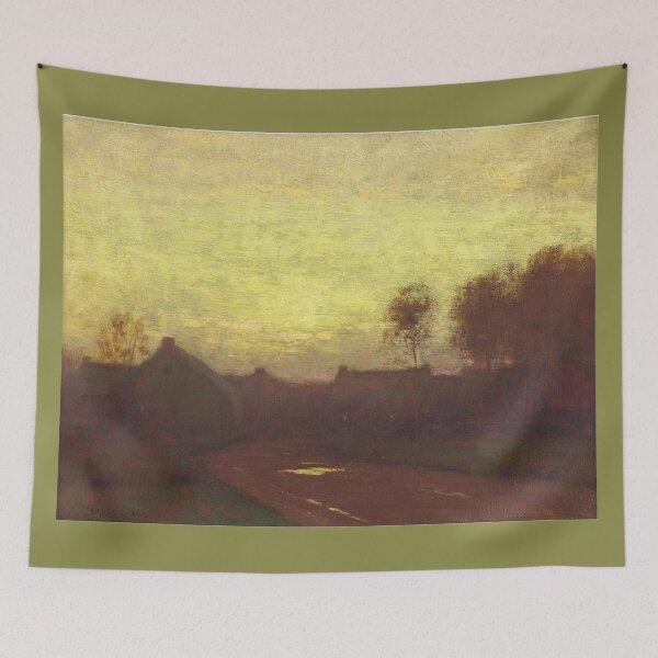 Item preview, The Twilight Hour Edge of the Village - Bruce Crane  designed and sold by Vintage Designs +.