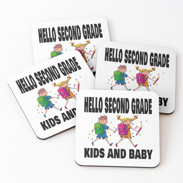 Item preview, HELLO Second Grade Kids And Baby designed and sold by leicha.