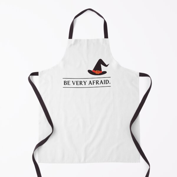 Item preview, Be Very Afraid Fun Halloween Design Letters with Witch Hat Graphics designed and sold by Evartdesign.