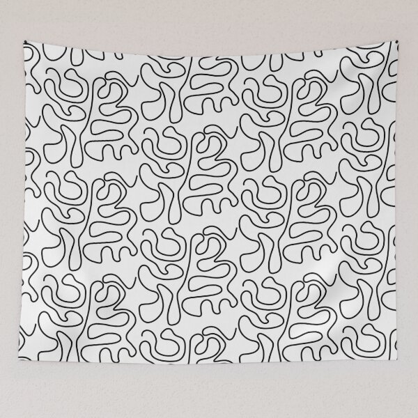 Item preview, cool tangled cable pattern designed and sold by iSeek.