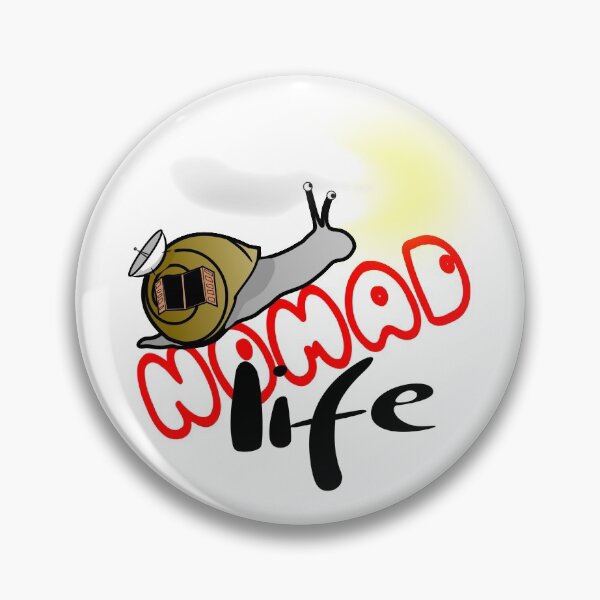 Item preview, Nomad life-always on the road designed and sold by EyeCandyStuff.