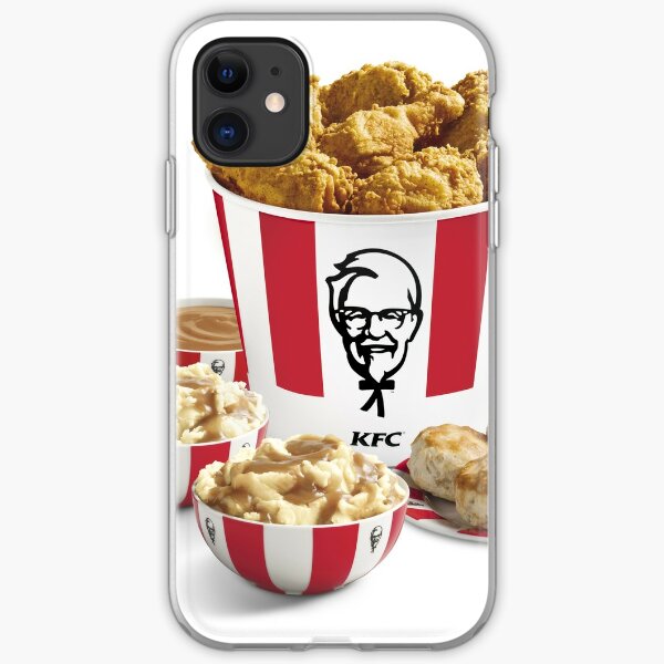 Fried Chicken Iphone Cases Covers Redbubble - roblox song id kfc