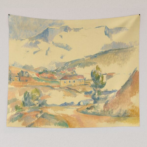 Item preview, Paul Cézanne - Montagne Sainte-Victoire, from near Gardanne, 1887 Painting designed and sold by Vivanne-art.