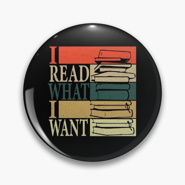 Item preview, Vintage I Read What I Want Funny Book Lovers designed and sold by YAHIA-14.